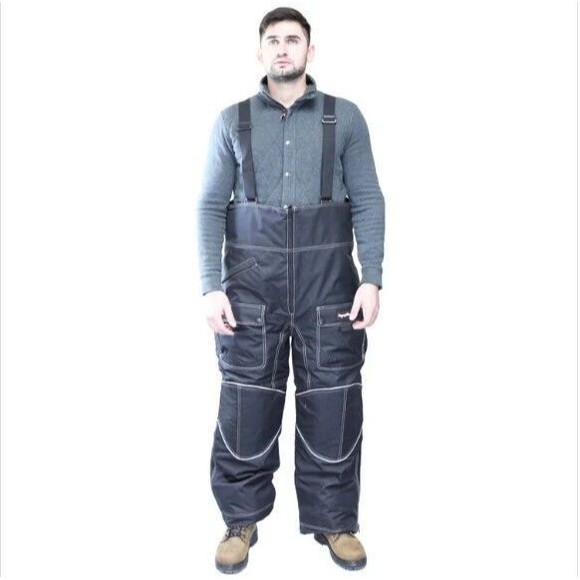 RefrigiWear 8086 ErgoForce Waterproof Bib Overalls 3XL Tall Insulated Zip Mens